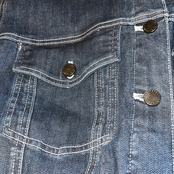 Universal Standard | M (18-20) Kelsey Denim Jacket in Dark Indigo - Picture 6 of 10